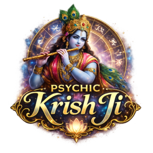 psychic krish ji logo design